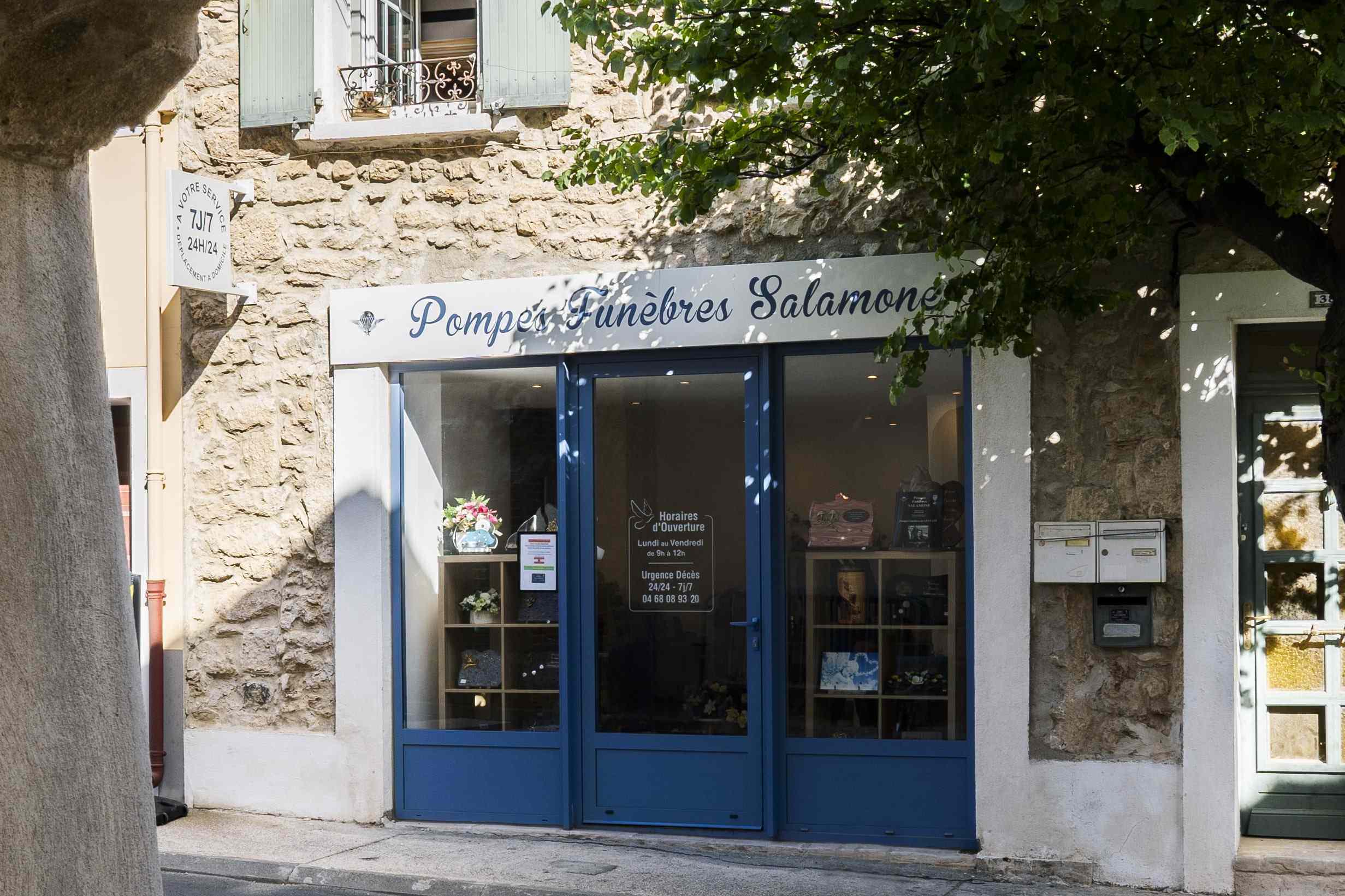 exterieur pompes funebres salamone